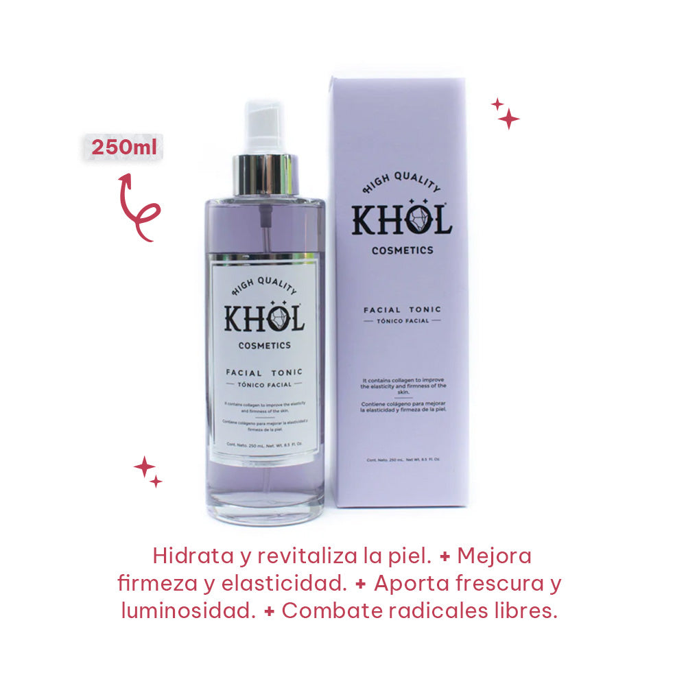Tónico Facial Khöl Hidratante y Antioxidante 250ml