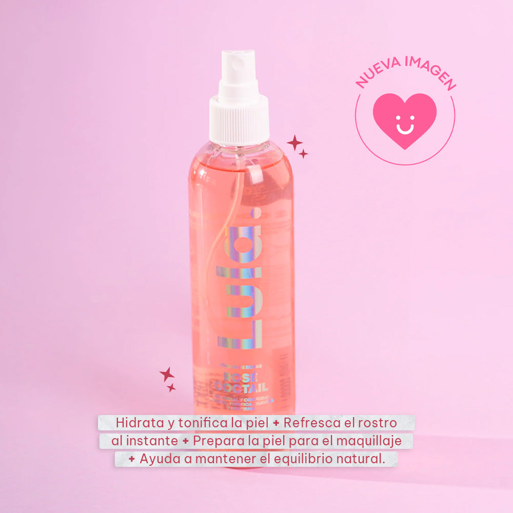 Tónico Facial Lula Rosas Hidratante y Refrescante 250ml