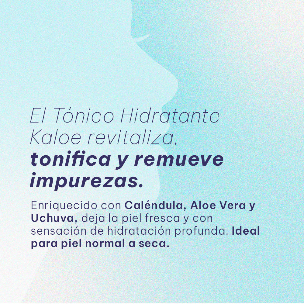Tónico Hidratante Facial Kaloe con Uchuva y Aloe Vera 120 ml