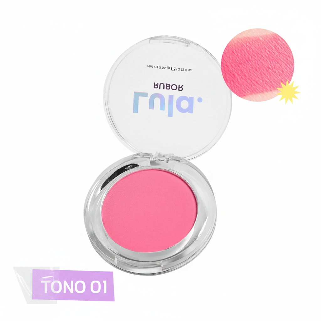 Rubor Individual Lula Color Natural y Sedoso 4g Tono 1 Imagen principal del producto