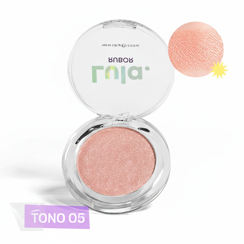 Rubor Individual Lula Color Natural y Sedoso 4g Tono 5 Imagen principal del producto