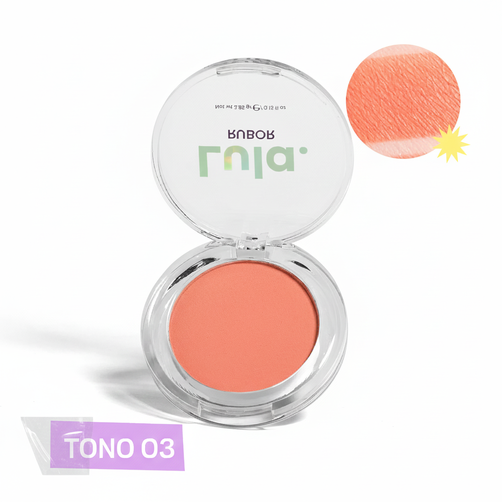 Rubor Individual Lula Color Natural y Sedoso 4g Tono 3 Imagen principal del producto