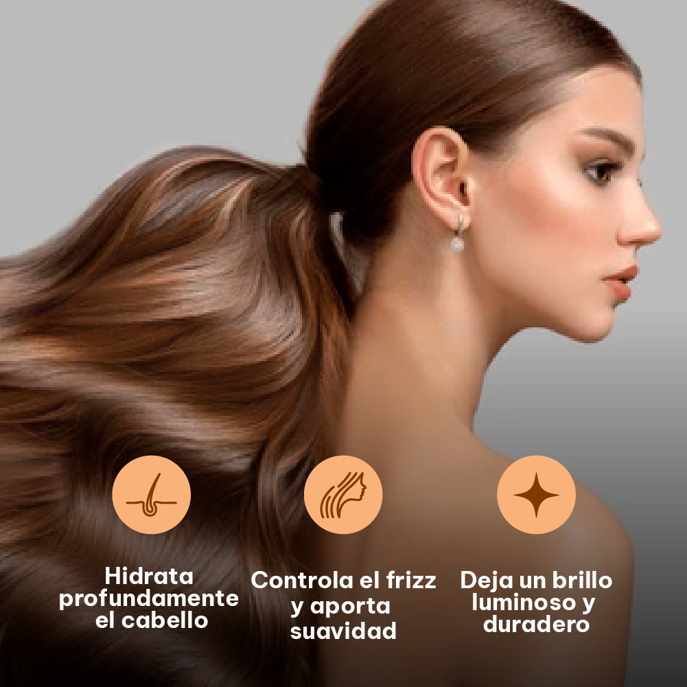 Tratamiento Capilar Perla Liss Bioprimavera Liso Prolongado 400 ml