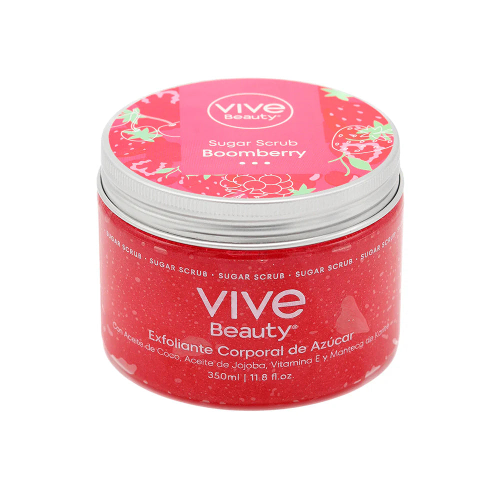 Exfoliante de Azúcar Vive Beauty Booberry Suavizante 350ml Imagen principal del producto