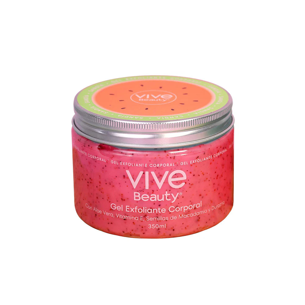 Gel Exfoliante Vive Beauty Sandía Limpieza Profunda 350ml
