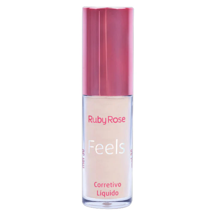 Corrector Liquido Ruby Rose Feels Alta Cobertura 6.6ml miel 30 Imagen principal del producto