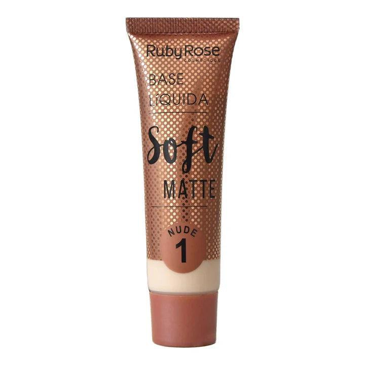 Base Liquida Ruby Rose Soft Matte Control Grasa 29ml nude 1 Imagen principal del producto
