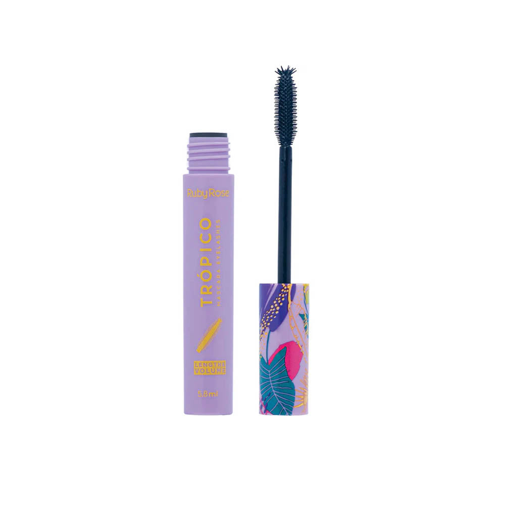 Pestañina Ruby Rose Tropico Negro Lavable 5.8ml length y volumen Imagen secundaria del producto